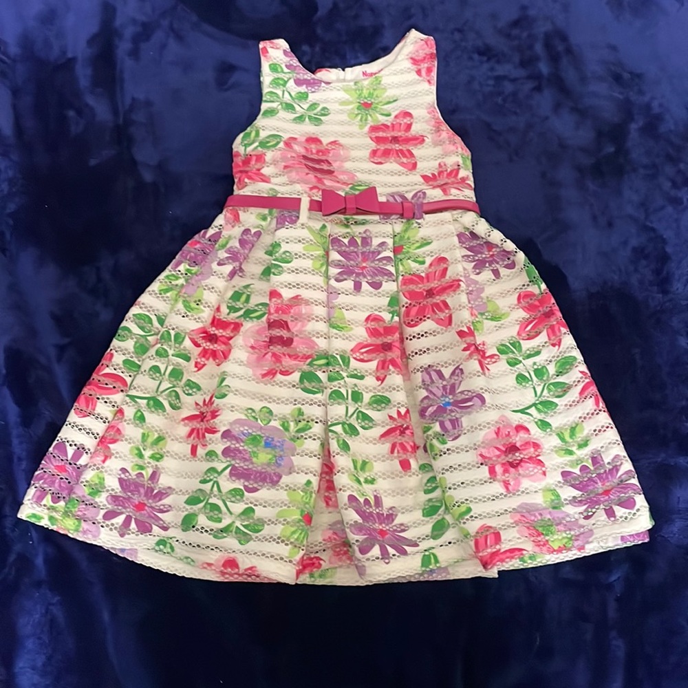 Toddler girls Nannette floral dress Size 5T